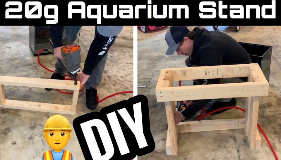 Basic 20 Gallon Fish Aquarium Stand