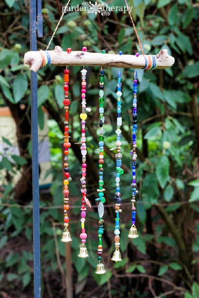 Beautiful DIY Beaded Wind Chime