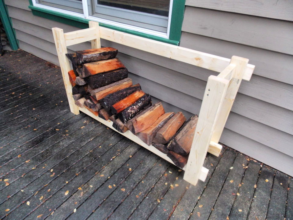 Build Your Own Firewood Rack