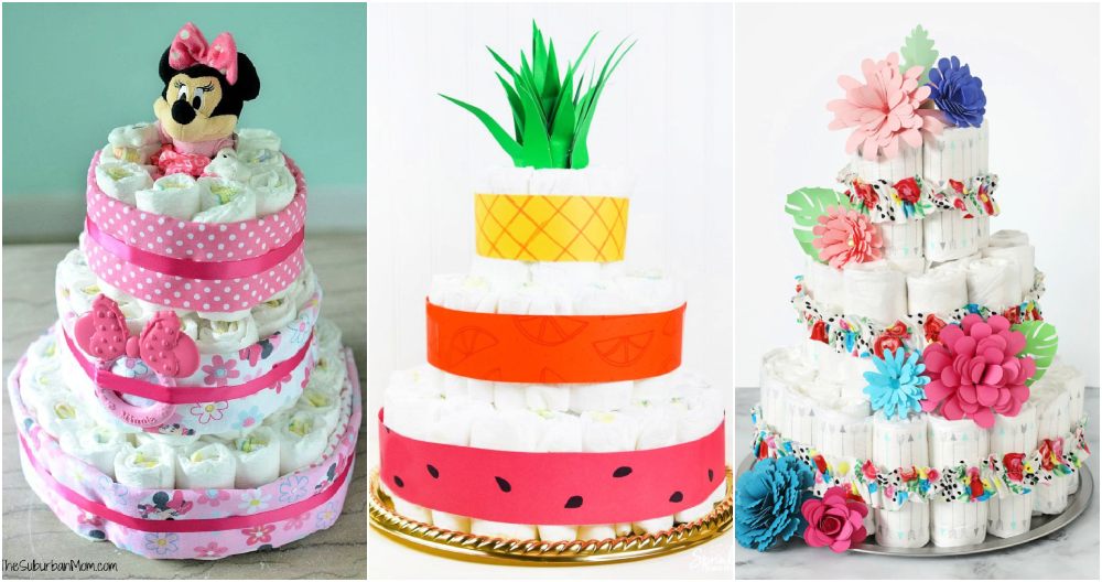diy diaper cake ideas
