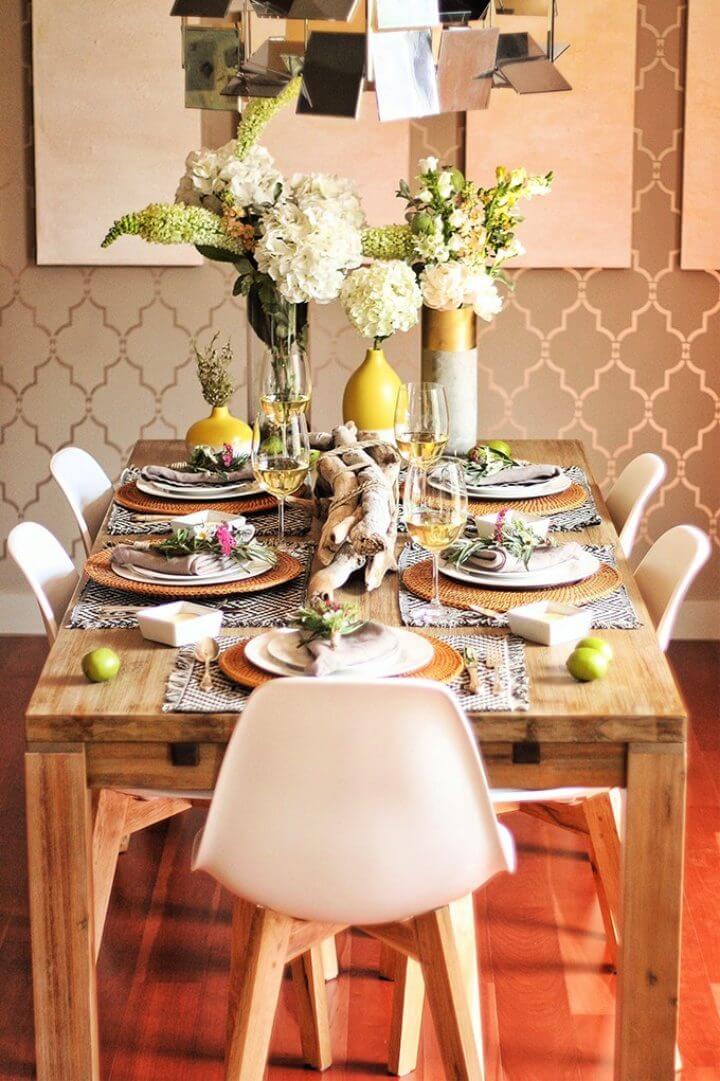 DIY Driftwood Sculpture Centerpiece