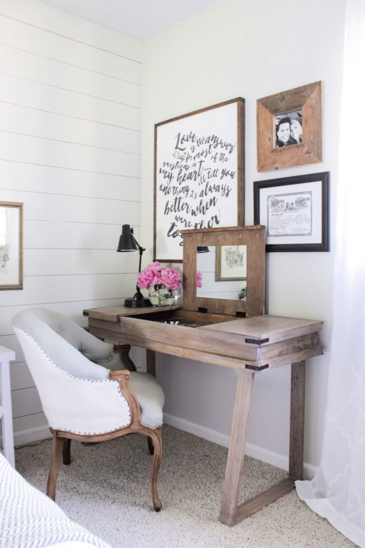 DIY Makeup Vanity for Your Bedroom
