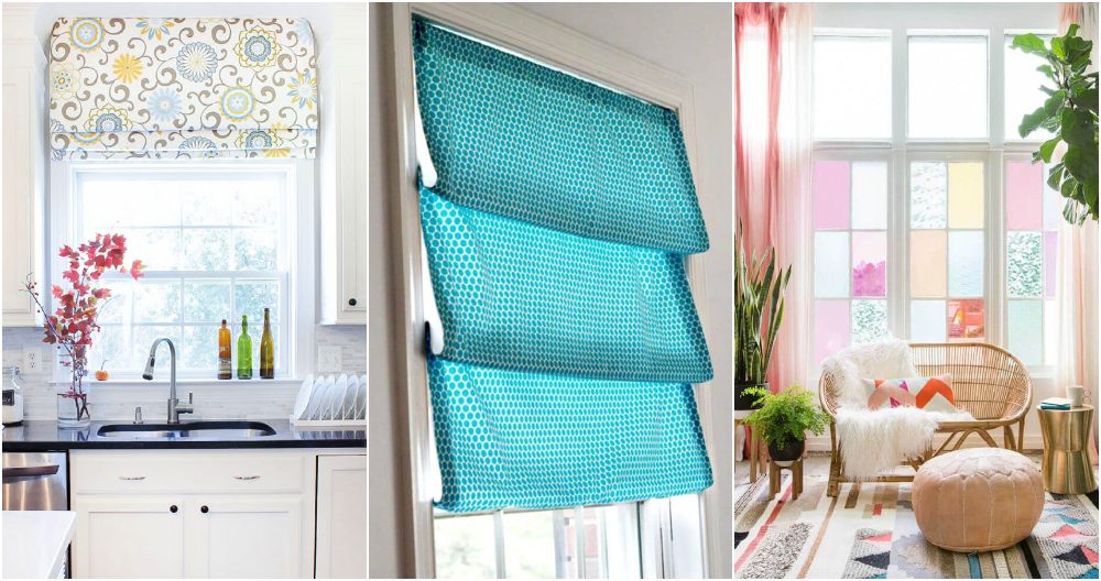 cheap diy window treatment ideas and designs