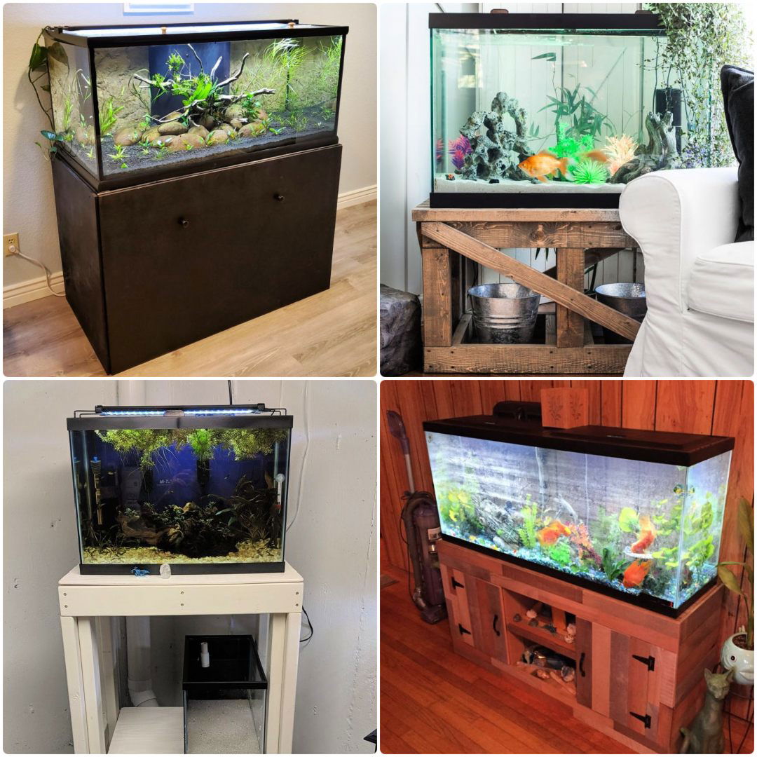 free diy aquarium stand plans
