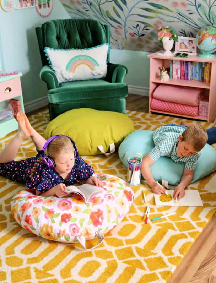 Free Floor Pillow Sewing Pattern