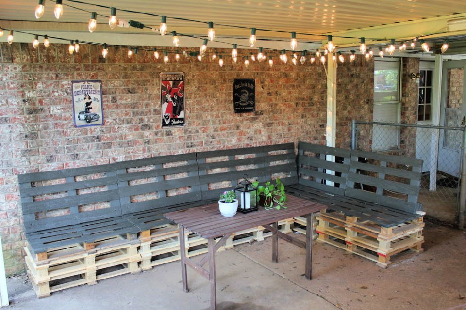 How to Build Pallet Furniture