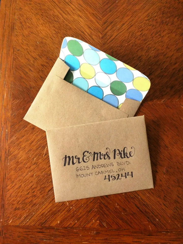 How to Do Customizable Envelope