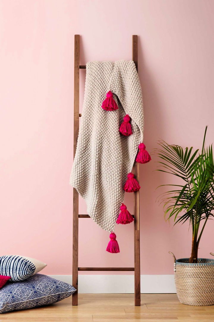 How to Make a Tassel Throw Blanket