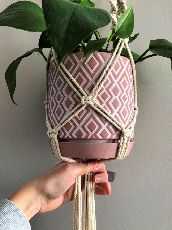 Make a Macrame Plant Hanger