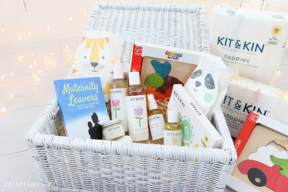New Baby Bundle Gift Basket Design