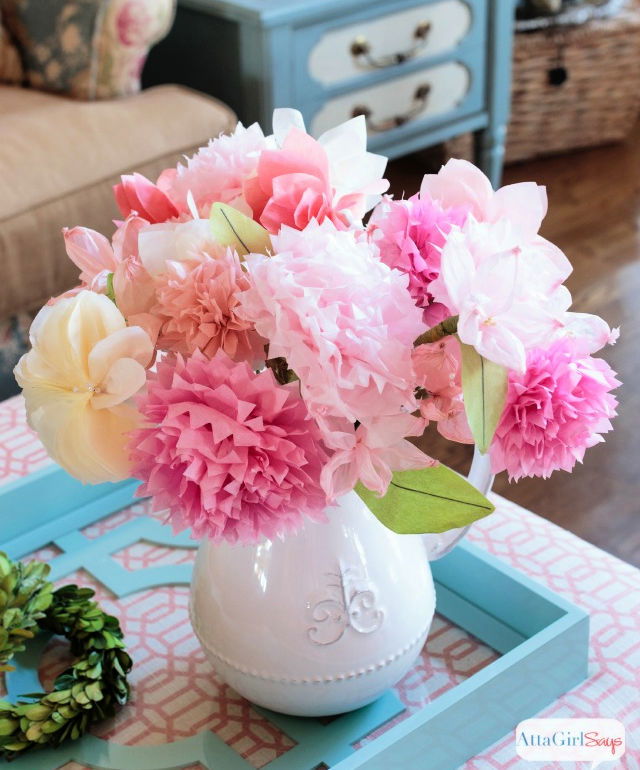 Tissue Paper Flower